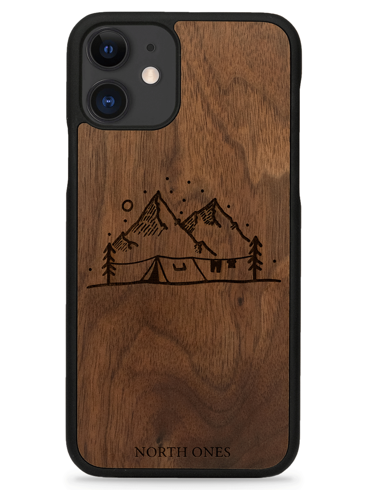 Mobilskal trä vildmark walnut inivildmarken edition iphone 11
