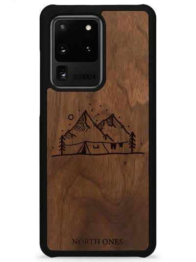 Mobilskal trä vildmark walnut inivildmarken edition Samsung galaxy S20 ultra