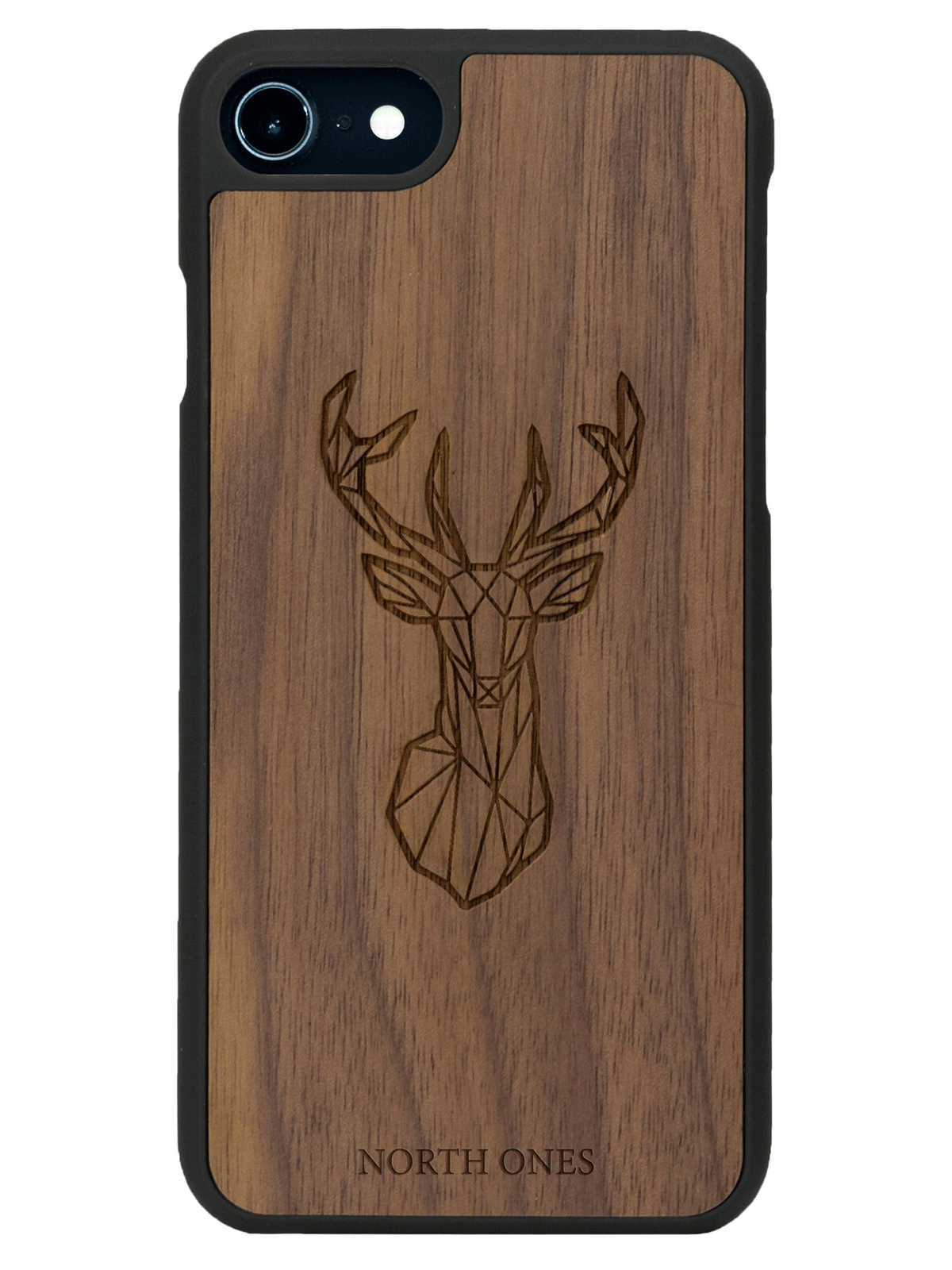Mobilskal trä nordic deer walnut iphone 7/8