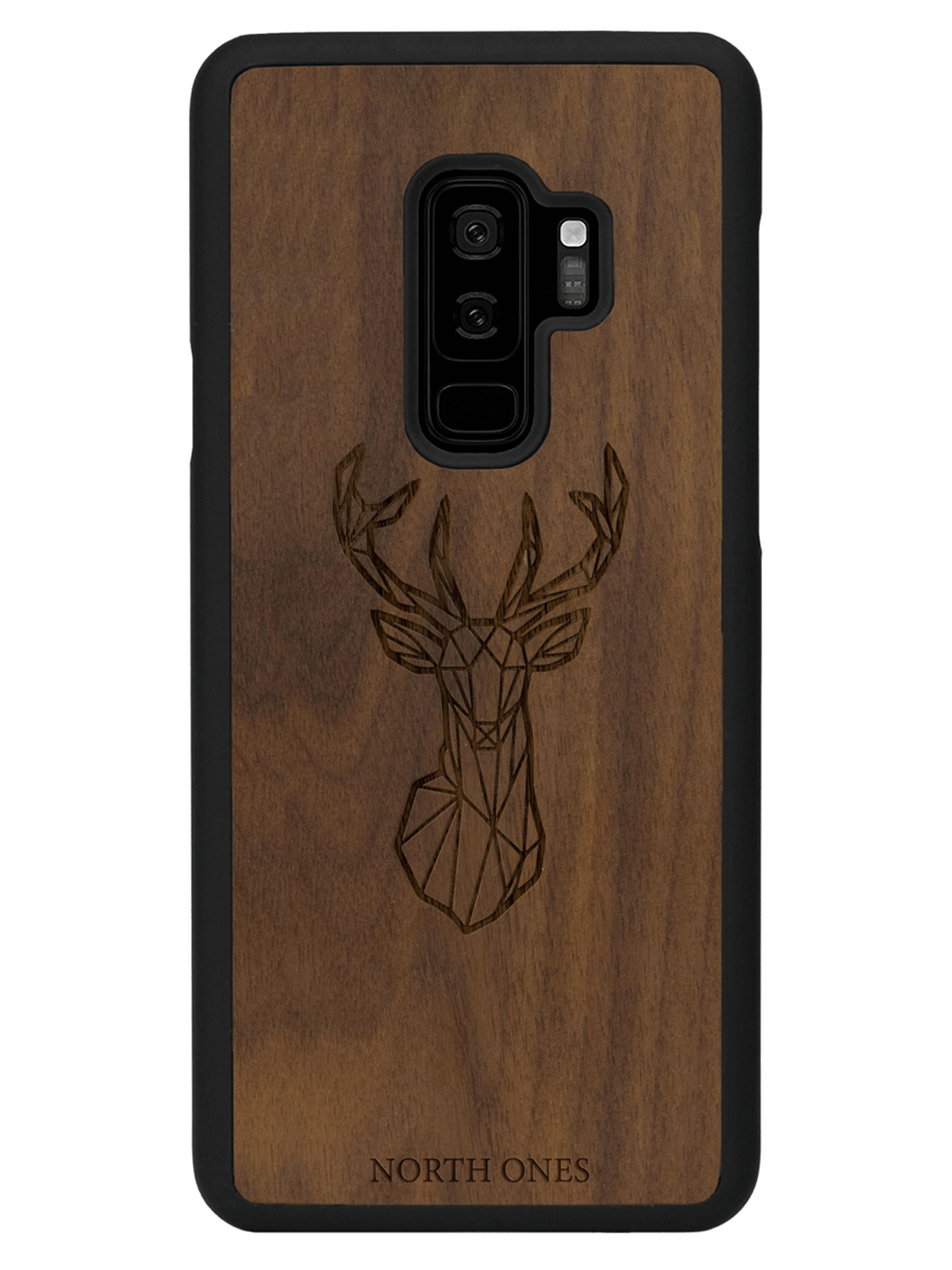 Mobilskal trä nordic deer walnut Samsung galaxy S9+